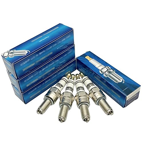 QKFTCSDW 4 Stück Iridium Spark Plug EIX-CR9 / für CR9EIX ALFER VRE 125 RSV4 1000R ATK TNT Beat M4 SB G450X CCM(EIX-CR9) von QKFTCSDW