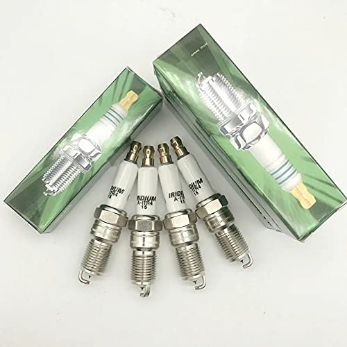 QKFTCSDW 4pcs Iridium Spark Plug A-ITR4-15 Super/Fit für RS14WYPB5 ITR4A-15 XP606 9404 IT16 5599 41-101 HR9DI33Y 5325 0242225659 von QKFTCSDW