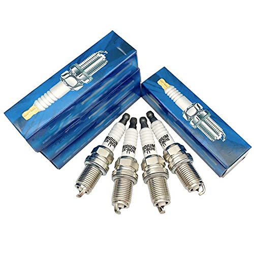 QKFTCSDW 6 Stück Iridium Spark Plug EIX-BKR6-11 / für BKR6EIX-11 BKR6EIX IK20 IK16 IK20TT BKR5EIX-11 VK20 K7RTI-11 K6RTI-11 K6RIU RC7Y von QKFTCSDW