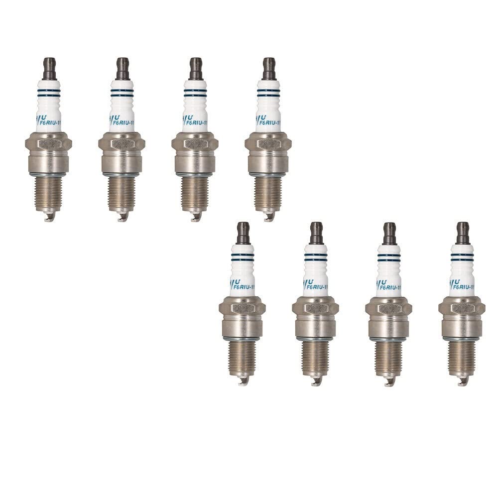 Zündkerzen Iridium F6RIU-11 Ersatz (8 Stück F6RIU-11) von QKFTCSDW