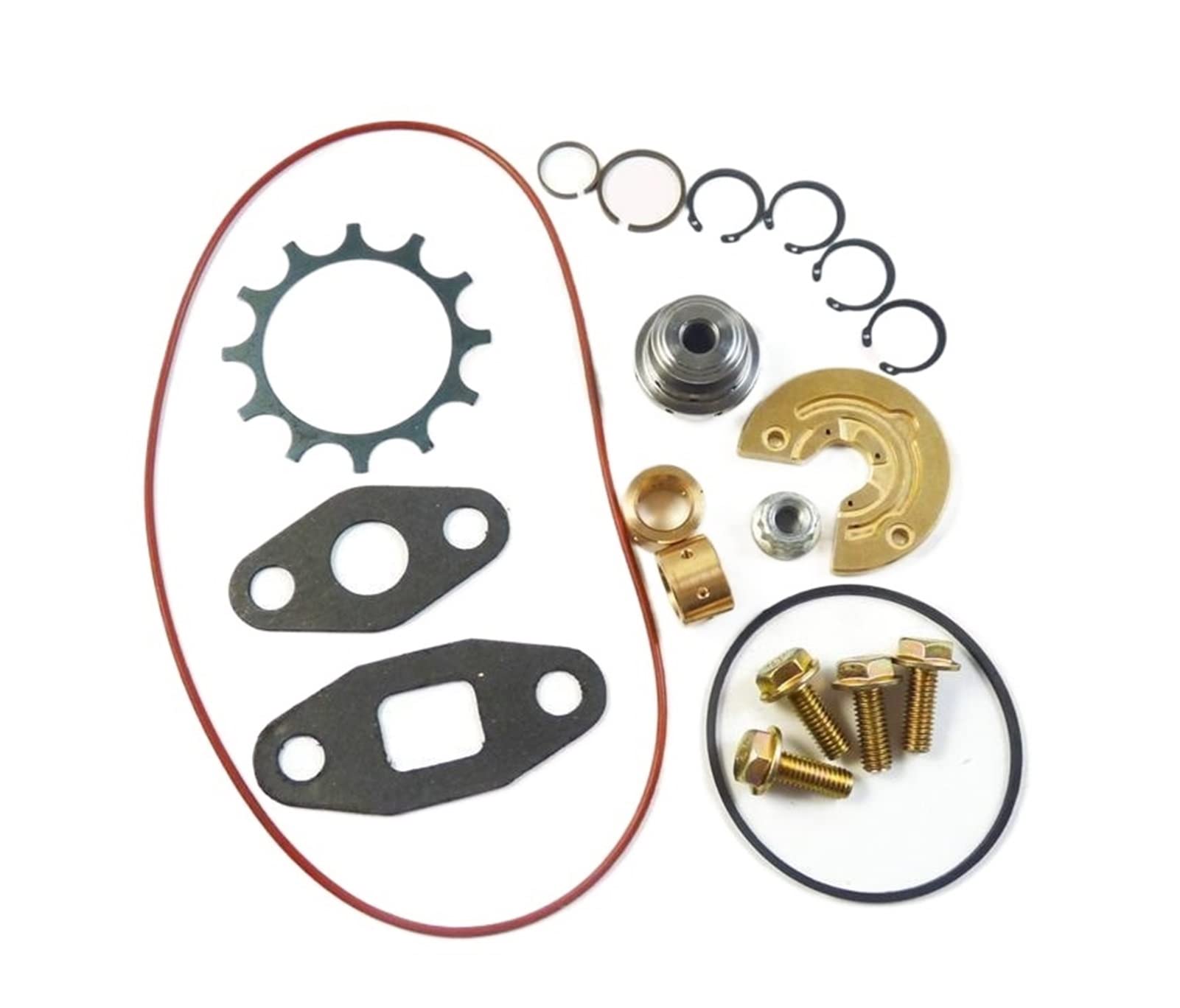 QMEMYUYCM Turbo-Ladegerät-Reparatur-Kit/Rebuild-Kit T3 T4 TB03 TA31 T04B T04E TBP4 Rebuild Service Kit Kompatibel for Garrett 468265-0000 707897-0001 Turbolader von QMEMYUYCM