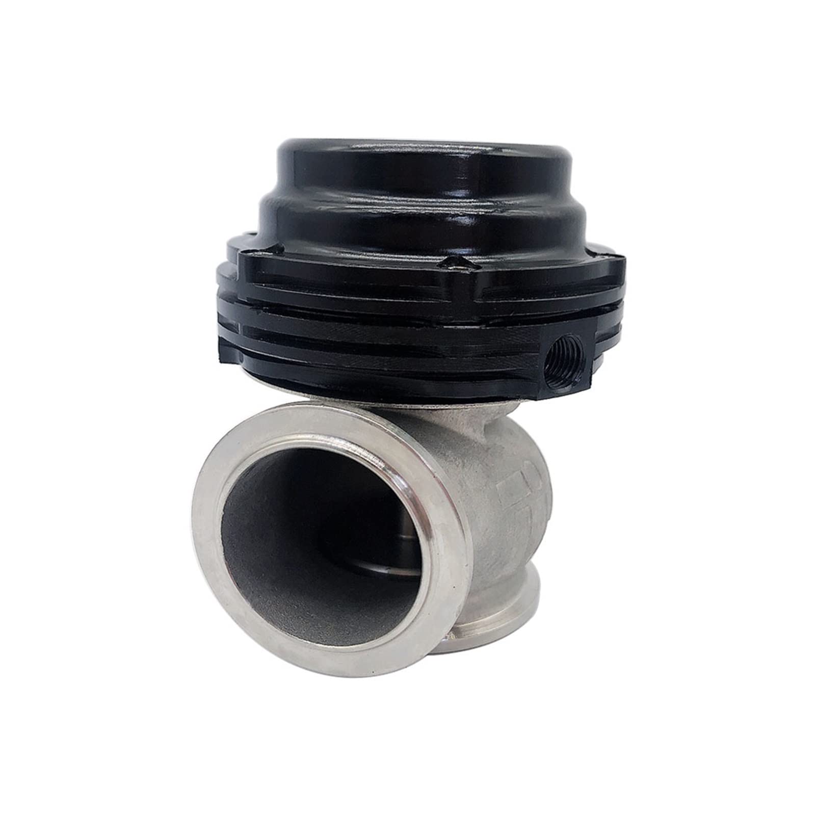 QMEMYUYCM Universal 38mm Turbo Externer Wastegate Mvs. for logo V-Band Flanschfedern Abfalltor for Superladet Turbo-Verteiler Turbolader(schwarz) von QMEMYUYCM