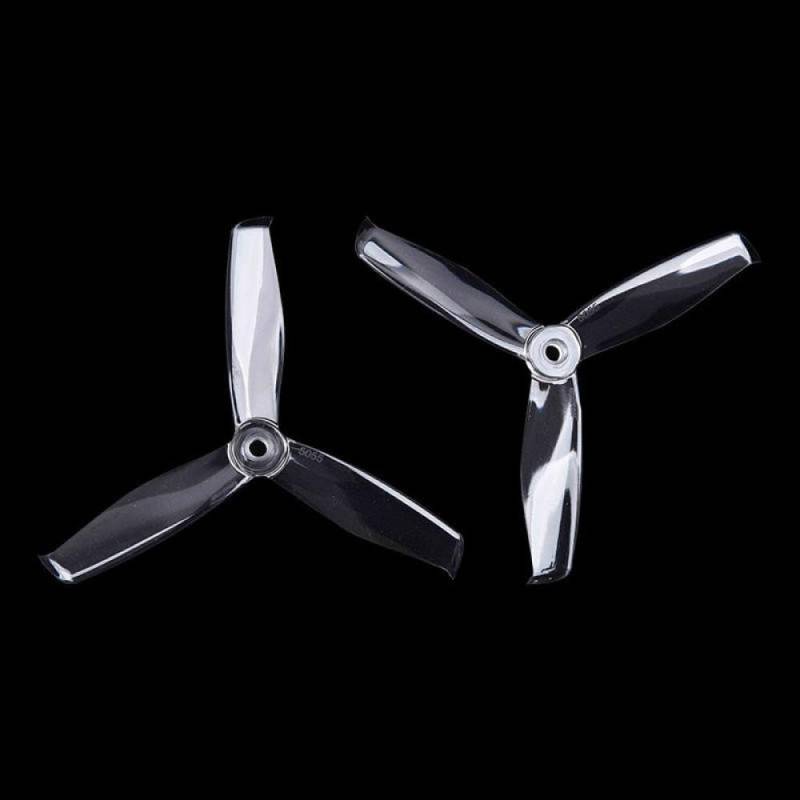 2 Paar 5 Farbe 5055 5 x 5,5 Zoll FPV PC 3 Propeller CW CCW kompatibel mit 2205 bis 2306 Motoren(Transparent 2pair) von QMLQRGKF