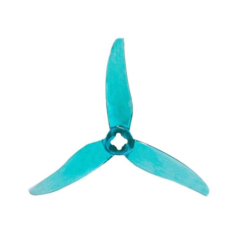 3520 3,5x2x3 3- PC-Propeller Kompatibel mit RC FPV Freestyle und Cine Whoop-Kanal-Drohnen 4pcs 2pairs(2pairs Clear Blue) von QMLQRGKF