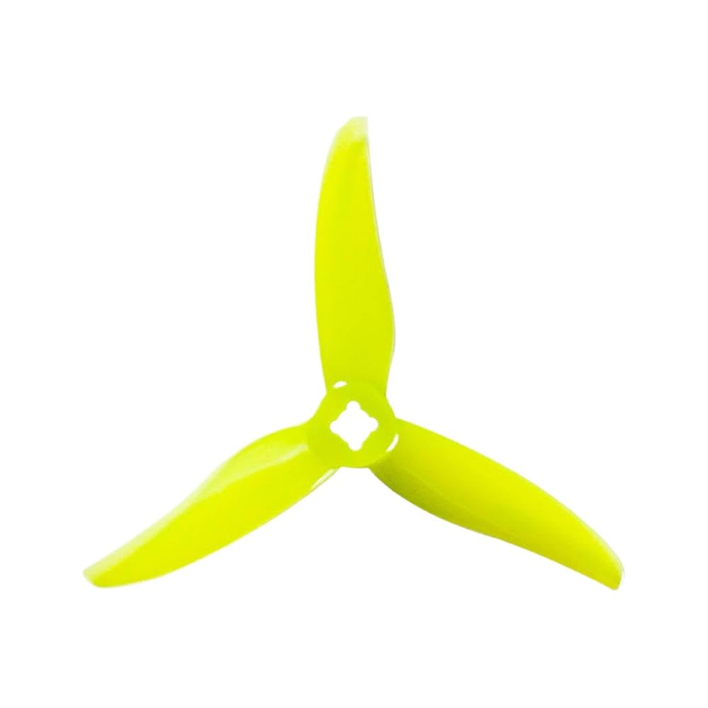 3520 3,5x2x3 3- PC-Propeller Kompatibel mit RC FPV Freestyle und Cine Whoop-Kanal-Drohnen 4pcs 2pairs(2pairs Yellow) von QMLQRGKF