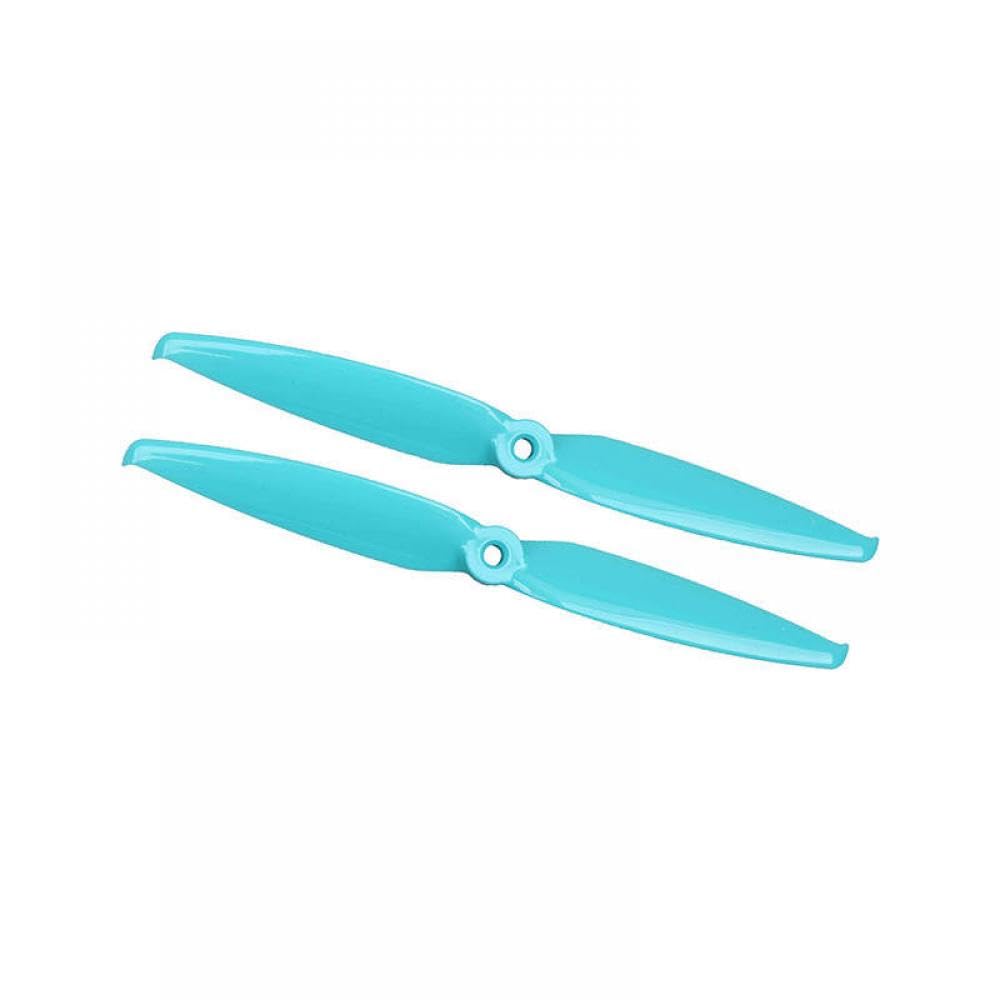 7042 7x4.2 FPV-Propeller in 4 Farben CW CCW kompatibel mit 2407-2408 Motoren Kompatibel mit RC-Drohnen und Quadcopter-Frames(Blue 2pair) von QMLQRGKF