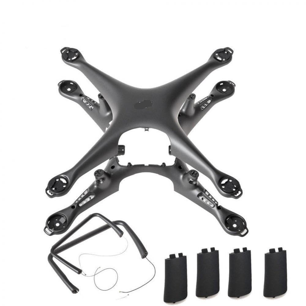 Body Bottom Shell -Fahrwerk und Abdeckung Kompatibel mit Phantom 4 Pro Obsidian Edition Reparaturteil in Lagerbestand(1 Full Set) von QMLQRGKF