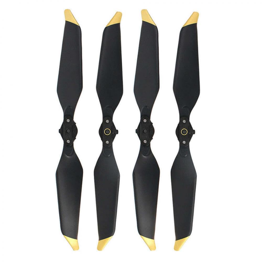 Kompatible Propeller Kompatibel mit die Serie 8331 Low -Rauschen -Design 2 4 8 Paare verfügbare Schnellfreisetzungs -Drohnenzubehör erhältlich(4 pairs Golden) von QMLQRGKF