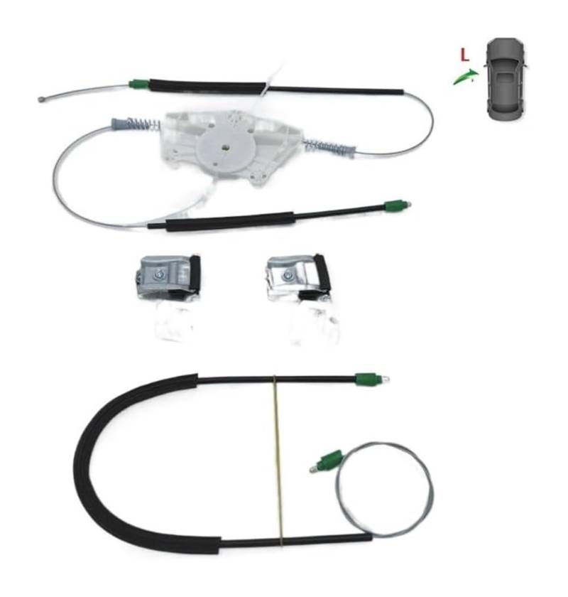 Fensterhebermotor Für Fabia MK1 2000-2008 Elektrische Fensterheber Vorne Links Seite Fensterheber Unterstützung Regler Halterung von QMTVFSRH