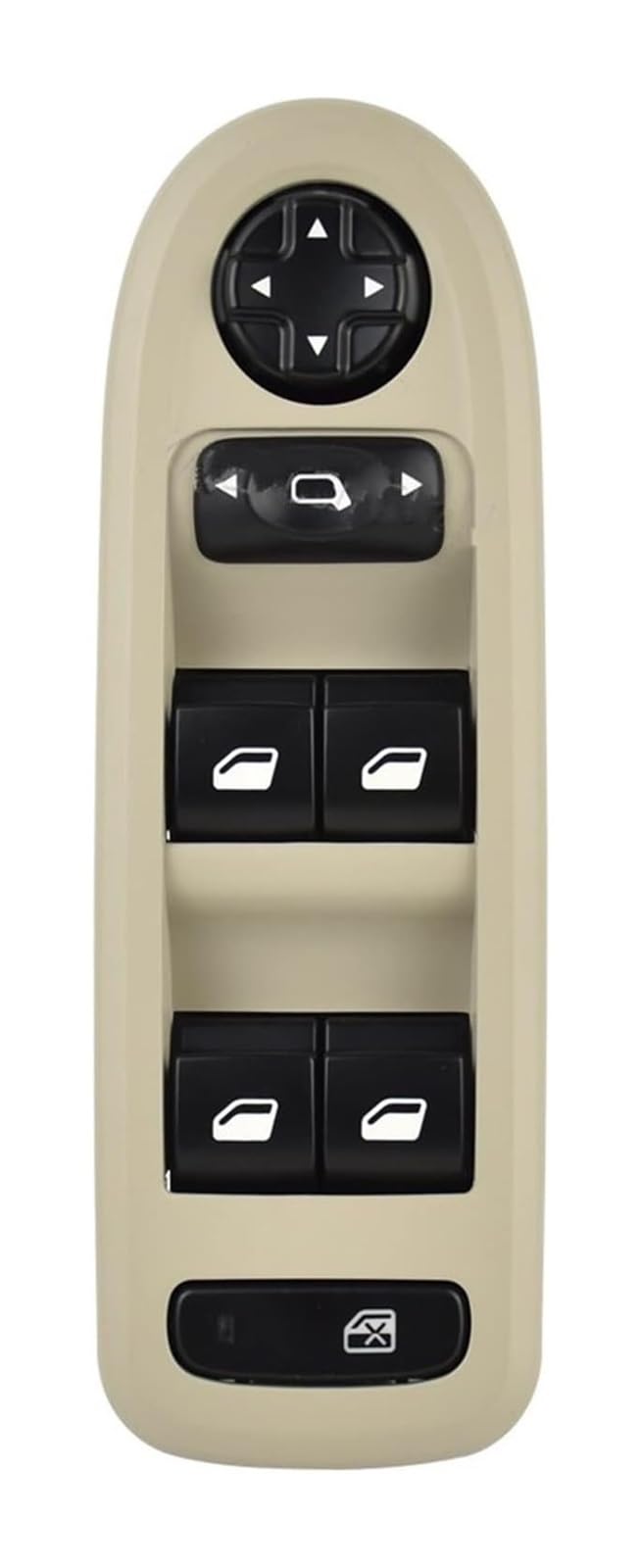 Fensterheberschalter Für P&eugeot 208 308 2008 408 Power Master Fensterheber Control Schalter Taste 98060866ZE 96666289ZE Elektrische Fenster Schalter Fahrer Der Seite(Beige) von QMTVFSRH