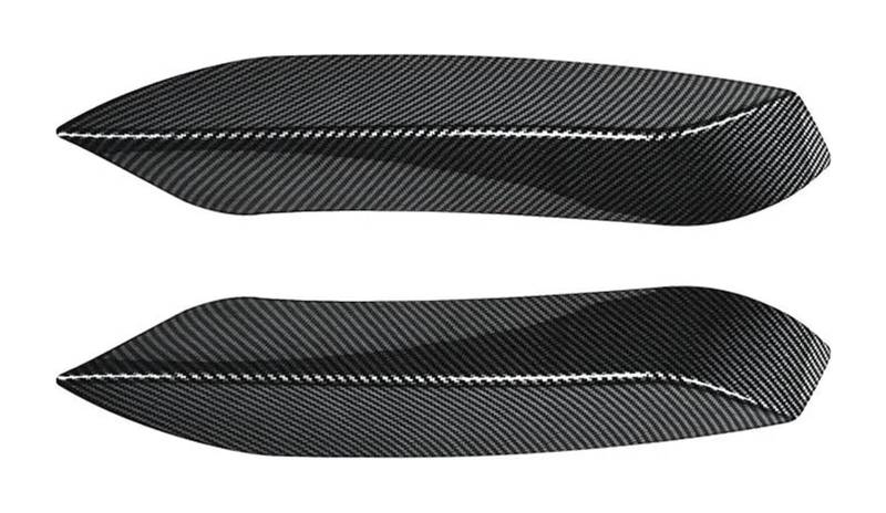 Frontspoiler Lippe Für B&MW 3 4 Serie M3 M4 F80 F81 F82 F83 2013-2018 Auto Frontstoßstange Lip Spoiler Splitter Stoßstange Canard Lip Splitter Body Kit(Carbon Look D) von QMTVFSRH