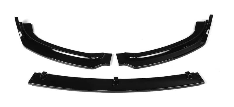 Frontspoiler Lippe Für B&MW 3 Serie F30 F35 2016–2019 Auto-Frontstoßstange Splitter Lippendiffusor Spoiler Schutzabdeckung Schutz Deflektorlippen 3 Stück(Glossy Black) von QMTVFSRH