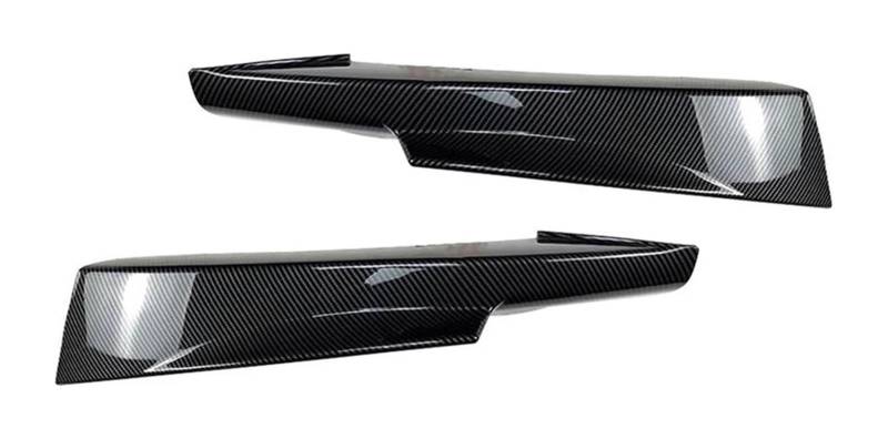 Frontspoiler Lippe Für B&MW 3er E90 E91 Für LCI Sport 2009–2012 Auto-Frontstoßstange Lippensplitter Diffusor Body-Kits Spoiler Stoßstangenschutz(Carbon Look Splitter) von QMTVFSRH