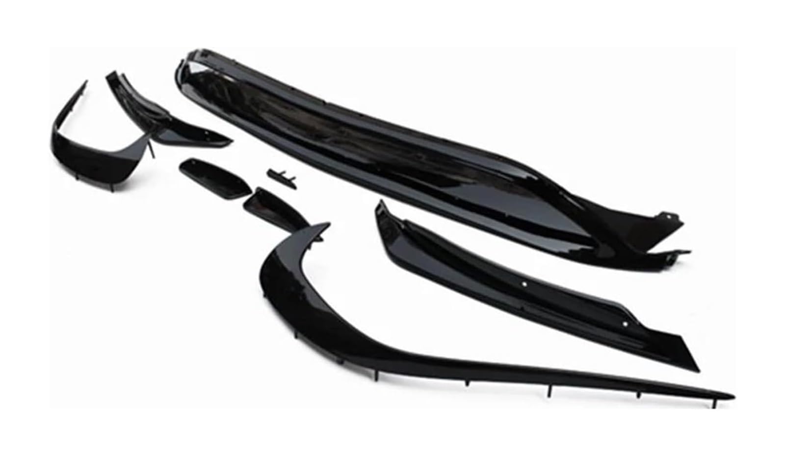 Frontspoiler Lippe Für B&enz A-Klasse A200 A250 A45 Für AMG 2016–2018 8 Stück Stoßstangendekoration Für W176 Frontlippenspoiler Splitter Canards von QMTVFSRH