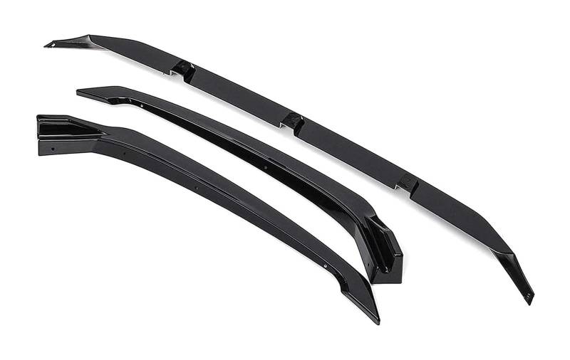 Frontspoiler Lippe Für Hyundai Für Elantra 2017 2018 Frontschürze Lippe Kinn Spoiler Carbon Look Front Diffusor Diffusor Auto Front Spoiler von QMTVFSRH