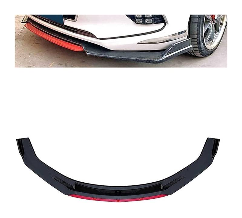 Frontspoiler Lippe Für Hyundai Für Mistra 2014-2019 Frontschürze Lippe Kinn Spoiler Carbon Look Front Diffusor Diffusor Mattschwarz Auto Front Spoiler von QMTVFSRH