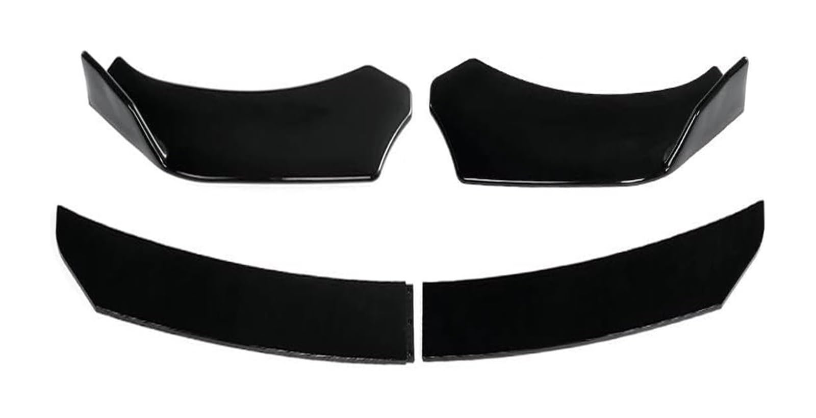 Frontspoiler Lippe Für Mazda 3 Für Axela 6 Für Atenza 4PC Universal Auto Front Stoßstange Splitter Lip Spoiler Schutz Diffusor Auto Front Spoiler von QMTVFSRH