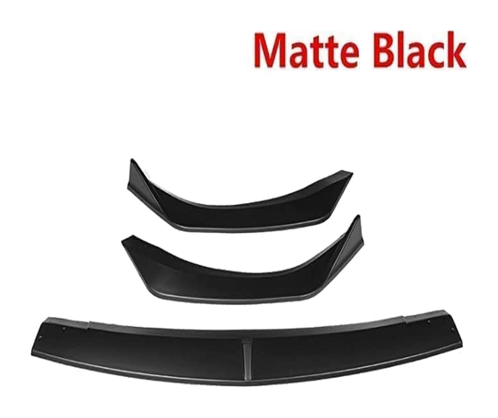 Frontspoiler Lippe Für Mazda 3 Für Axela Limousine 2019-2021 Frontschürze Lippe Kinn Spoiler Carbon Look Front Diffusor Diffusor Mattschwarz(B) von QMTVFSRH