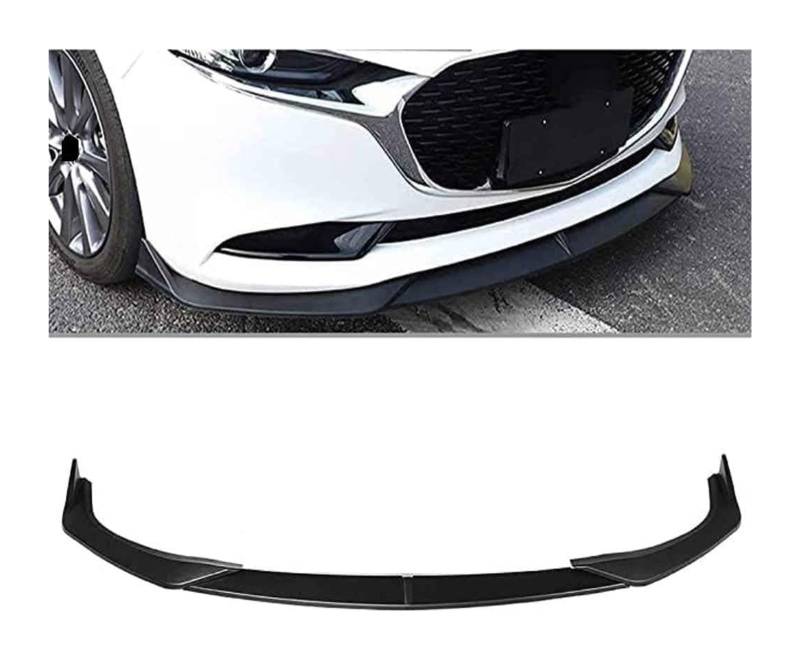 Frontspoiler Lippe Für Mazda 3 Für Limousine Für Axela 2019 2020 Frontschürze Lippe Kinn Spoiler Carbon Look Front Diffusor Diffusor Auto Front Spoiler von QMTVFSRH