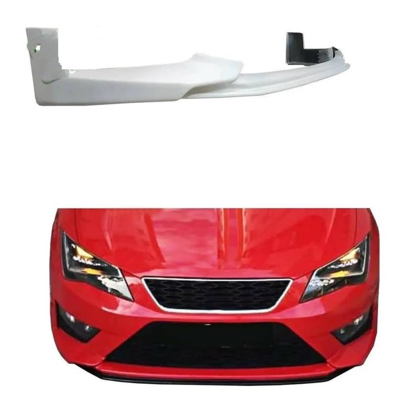 Frontspoiler Lippe Für Seat Für Leon MK3 5F 2013-2016 Für FR Dynamische Frontschürze Extension-Body Kit Spoiler Seite Röcke Außen Teile Klappen(Send your color) von QMTVFSRH