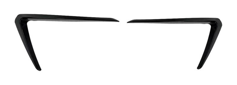 Frontspoiler Lippe Für VW Für G&olf 7 MK7 Für GTi 2013-2016 Nebel Licht Abdeckung Air Vent Trim Klappe Canards Körper Front Stoßstange Splitter Front Spoiler(2PCS Upper Splitter) von QMTVFSRH