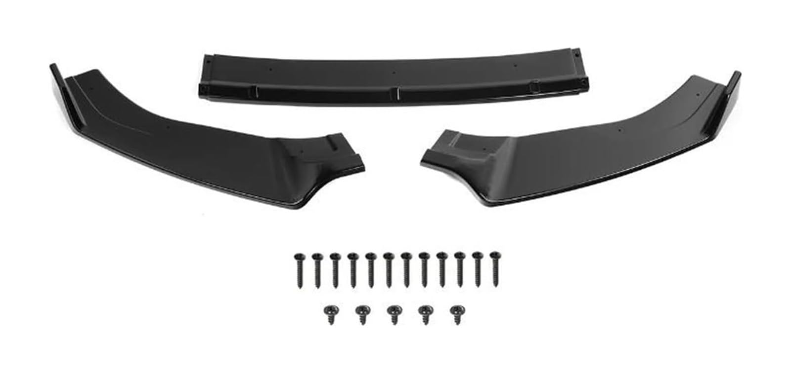 Frontspoiler Lippe Für VW Für G&olf MK7 MK7.5 Für GTI R Für GTD (Nicht Für 7/7.5) 2019-2014 Front Lower Bumper Lip Spoiler Splitter Diffusor Abdeckung Schutzfolie(Gloss Black) von QMTVFSRH