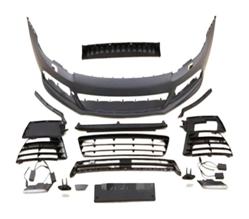 Frontspoiler Lippe Für VW Für S&CIROCCO Geändert Für S&CIROCCO Für R 2009-2020 Vorne Hinten Stoßstange Montage Umgeben Seite Rock Grill Auto Front Spoiler(B) von QMTVFSRH