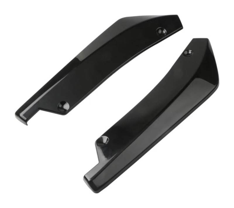 Frontspoiler Lippe Universal Auto Vorne Hinten Stoßstange Streifen Lip Spoiler Diffusor Splitter Kratzschutz Winglets Seite Rock Verlängerung Seite Schritt Rock(A Black) von QMTVFSRH