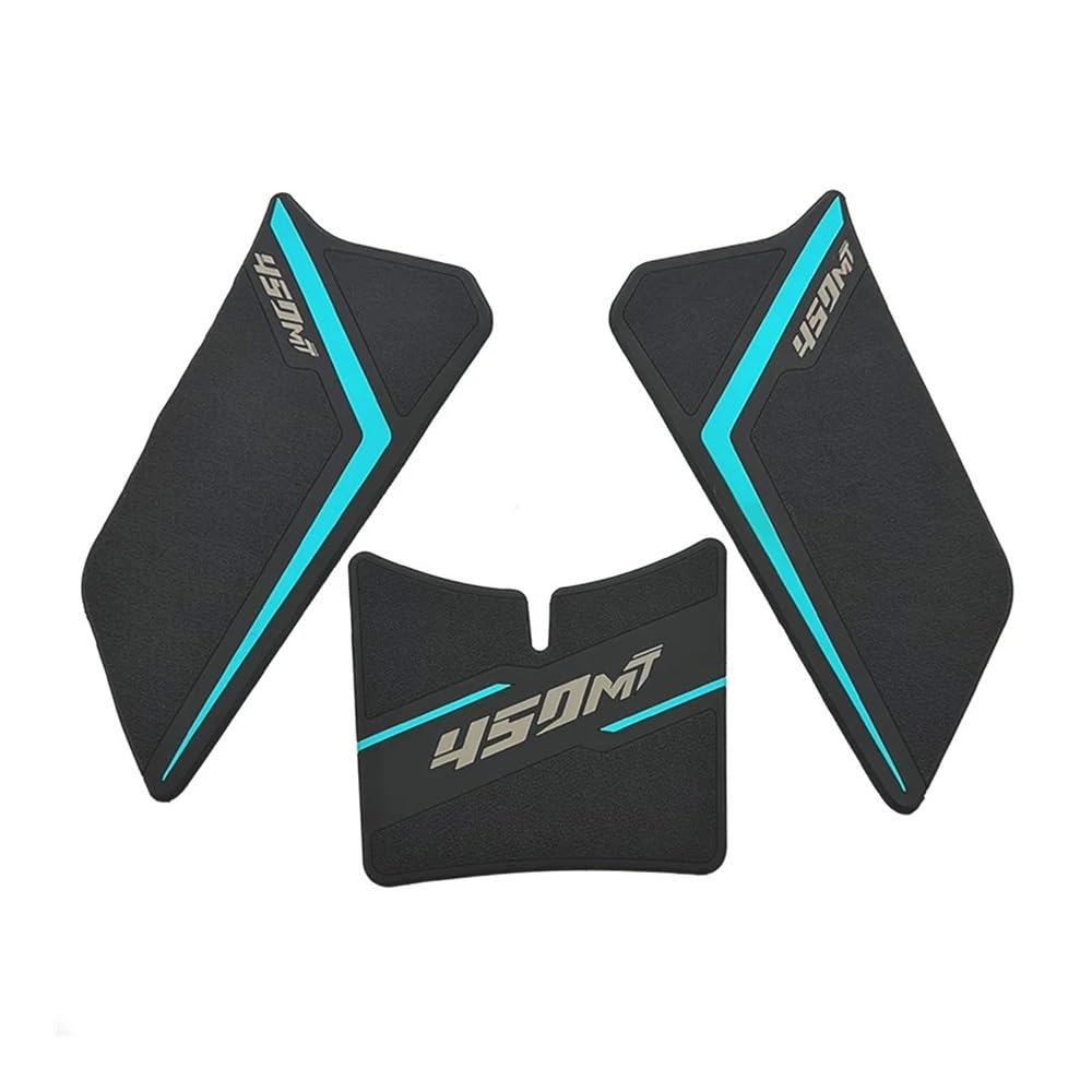 Aufkleber Kraftstofftankpad Für CFMOTO 450MT 450 MT MT450 2024 Motorrad Kraftstoff Tank Pad Aufkleber Seite Knie Grip Aufkleber Gummi Schutz Pads von QNFHEHKDO