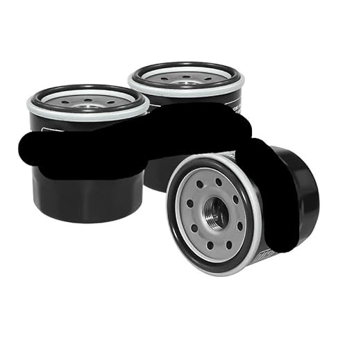 1/2/3 Stück Motorrad-Ölfilter for Grizzly YFM 350 400 Wolverine 450 550 660 Kodiak 700 YFM350X YFM450FX YFM550F YFM700F(Black 3) von QOFBRYXLV