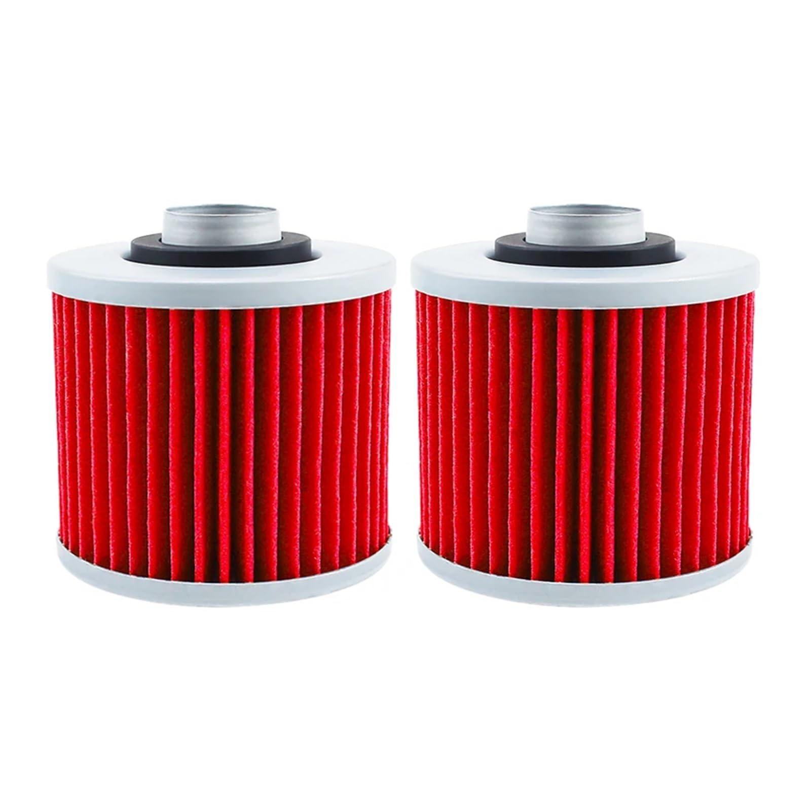 2/4/6 Stück Motorrad-Ölfilter for Dragstar XVS125 XVS250 XVS400 V-Star XVS 125 250 400 XVS650 XVS 650 XVS1100 XVS 1100(Red-2 pcs) von QOFBRYXLV