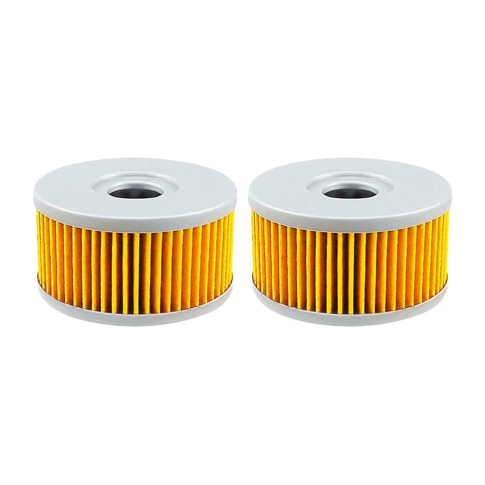 2/4/6 Stück Motorrad-Ölfilter for GN250 GN400 GN 250 400 GZ250 Marauder GZ 250 SG350 SP250 SP400 VL125LC Intruder 125(2pcs-yellow) von QOFBRYXLV