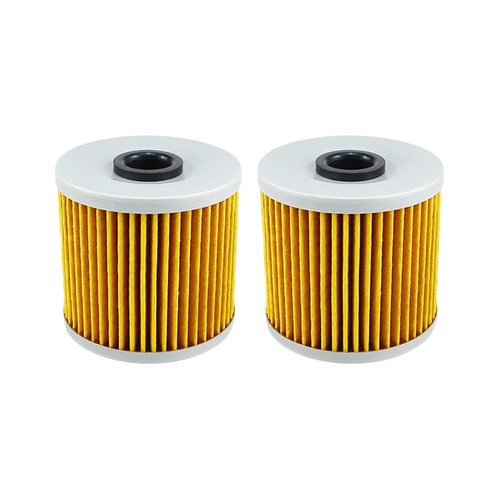 2/4/6 Stück Motorrad-Ölfilter for KL250 KL600 KL650 Tengai 650 KLR250 KLR600 KLR650 Camo KLR 650 KLX650 KLX650R(2pcs-yellow) von QOFBRYXLV