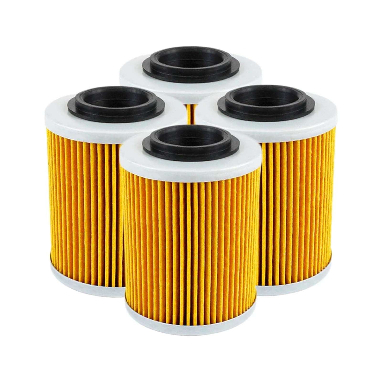 2/4/6 Stück Motorrad-Ölfilter for Outlander MAX 330 400 L 450 500 570 650 Renegade 800 850 1000 800R 1000R(4pcs-yellow) von QOFBRYXLV