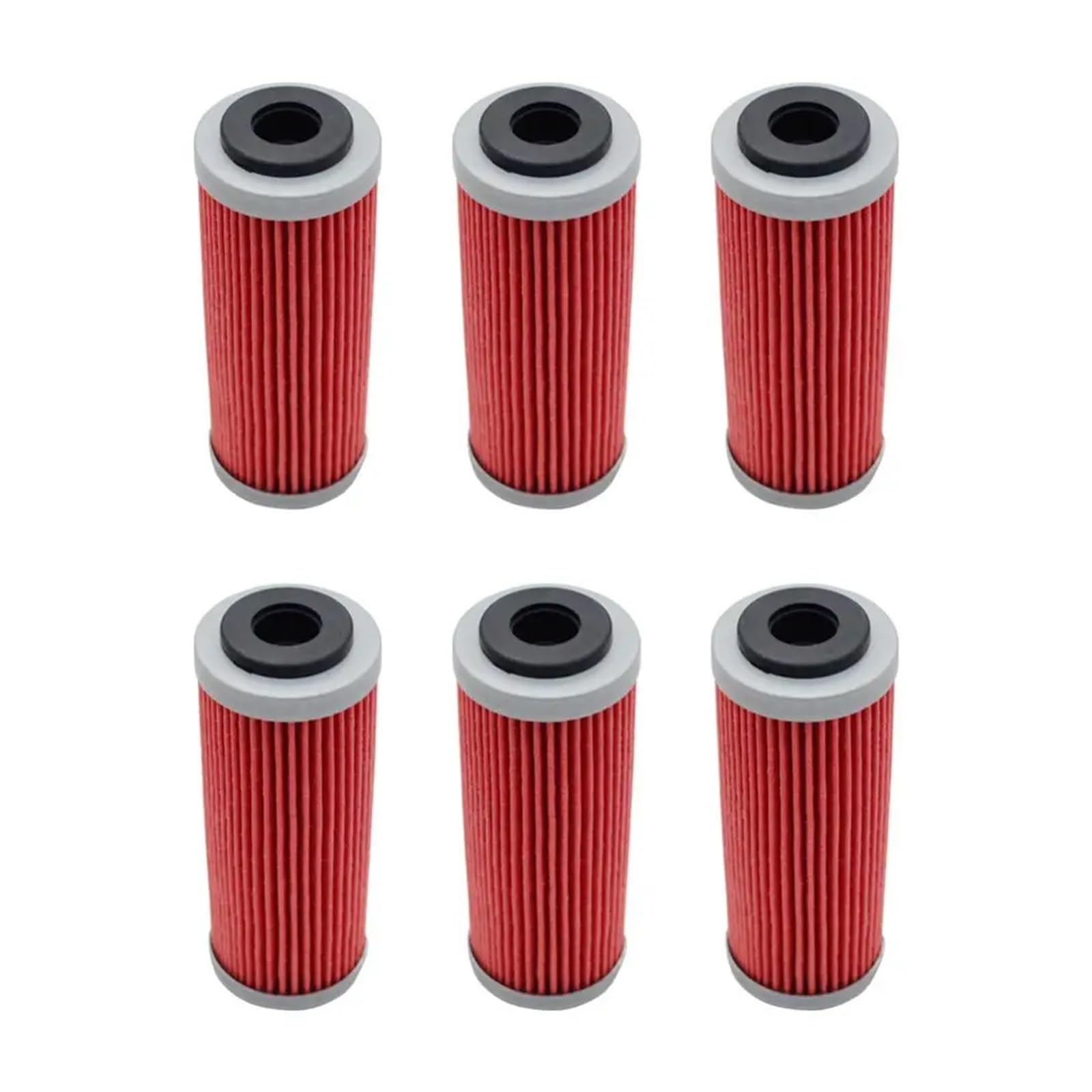 4/6 Stück Motorrad-Ölfilter for SX SXF SXS XCF XCF-W XCW SMR 250 350 400 450 505 530 2007–2016(6Pcs) von QOFBRYXLV