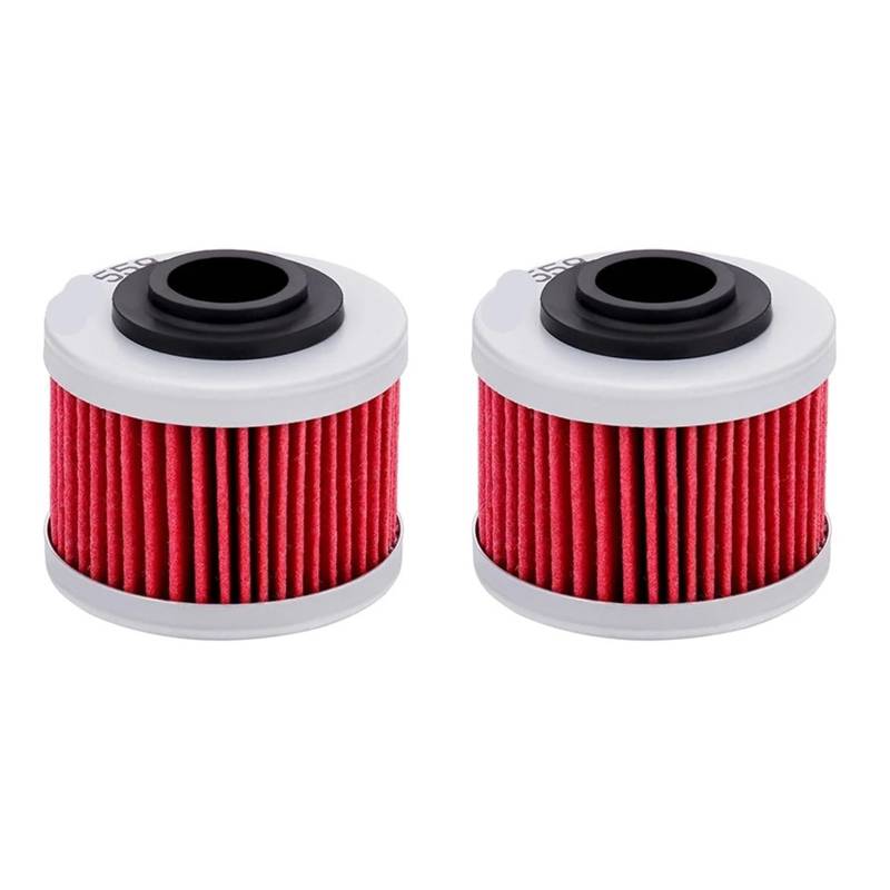 Motorrad Motor Teile Benzin Öl Filter for ATV 03-07 200 Rally 990 GS RS RT Spyder SE5 10-12 420256452(2 Pieces) von QOFBRYXLV