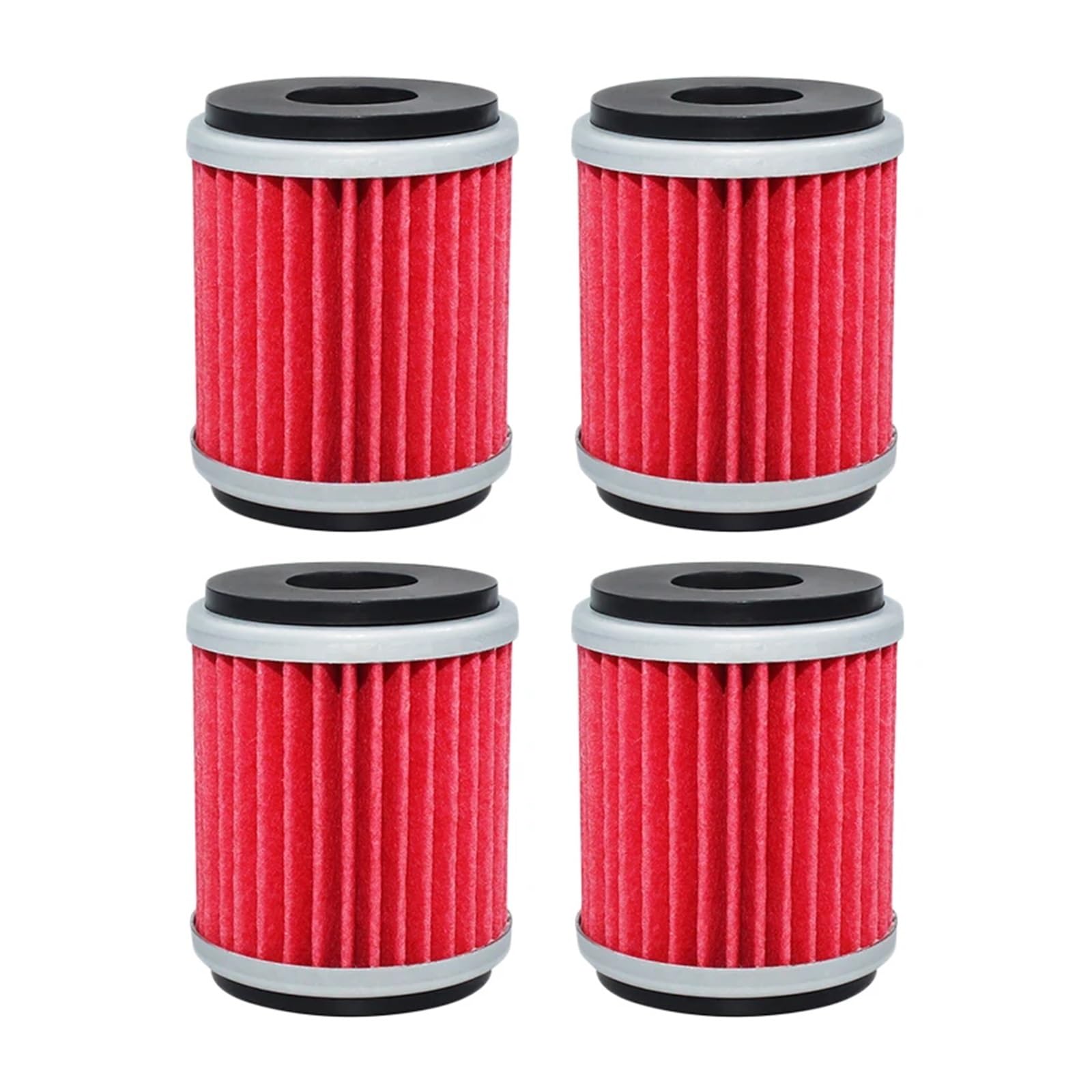 Motorrad-Ölfilter for MT125 YZF R125 R15 VP125 YP125 Xmax XG250 XT250 YBR250 CZD300 T110 Crypton Tricity 292(4pcs-red) von QOFBRYXLV