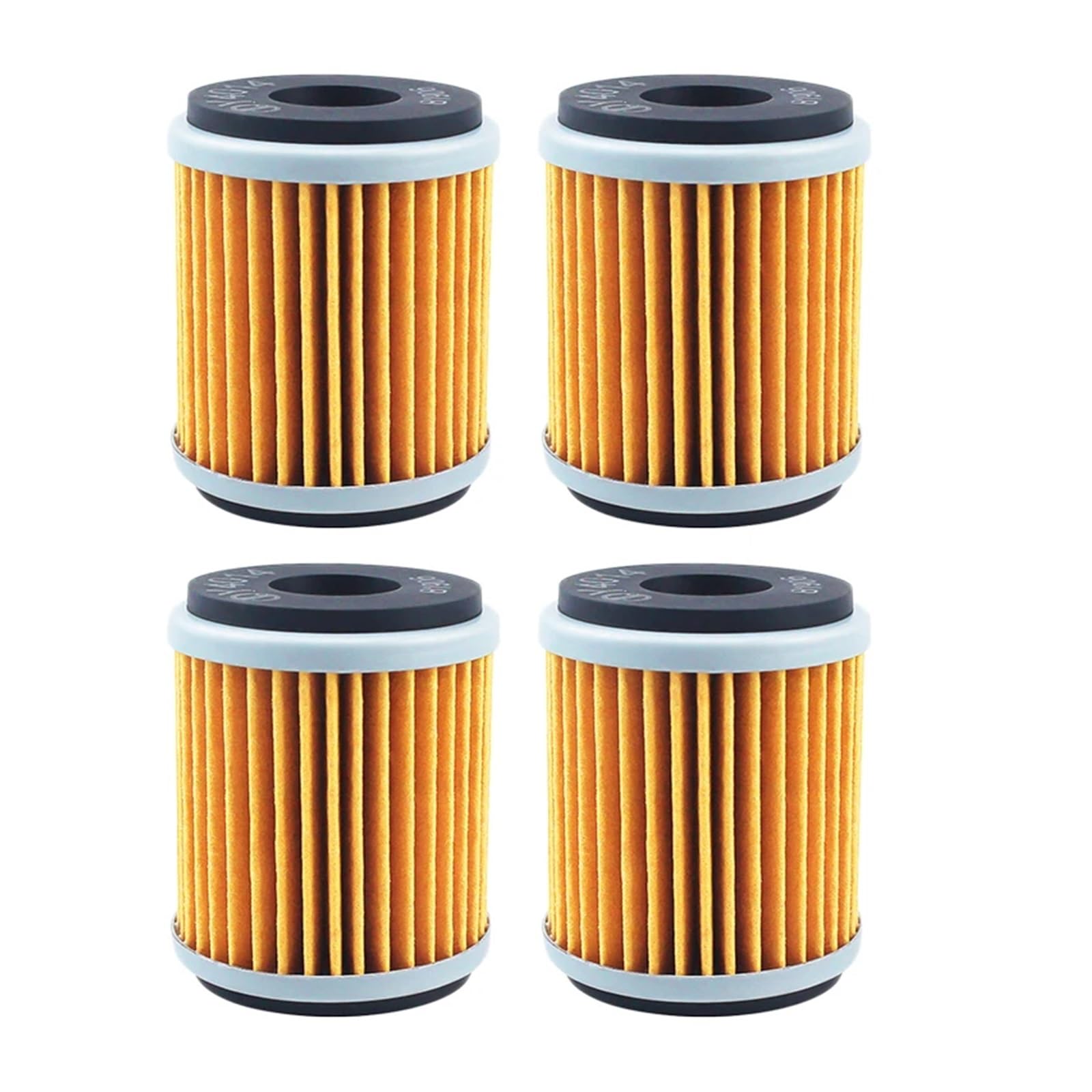 Motorrad-Ölfilter for MT125 YZF R125 R15 VP125 YP125 Xmax XG250 XT250 YBR250 CZD300 T110 Crypton Tricity 292(4pcs-yellow) von QOFBRYXLV