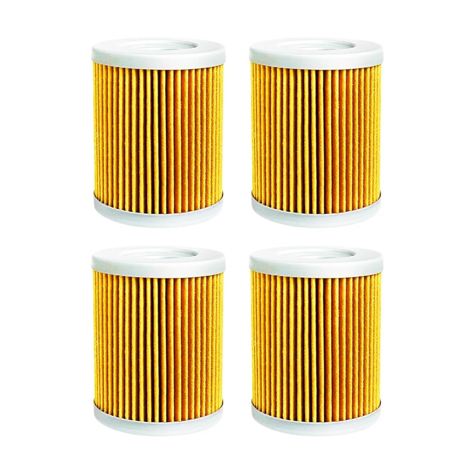 Motorrad-Ölfilter for Quadsport LT160 LTZ250 Quadrunner LT230 LTF230 LT250 LT300E LTF160 Ozark LTF 250 LTF300(4pcs-yellow) von QOFBRYXLV