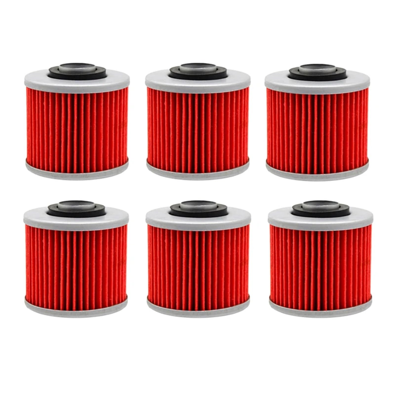 Motorrad Ölfilter for XT250 XT400 XT500 XT600 TENERE XT600E XT600Z XT660R XT660X XTZ660 XTZ750 SUPER YFM700R RAPTOR(6 Pieces) von QOFBRYXLV