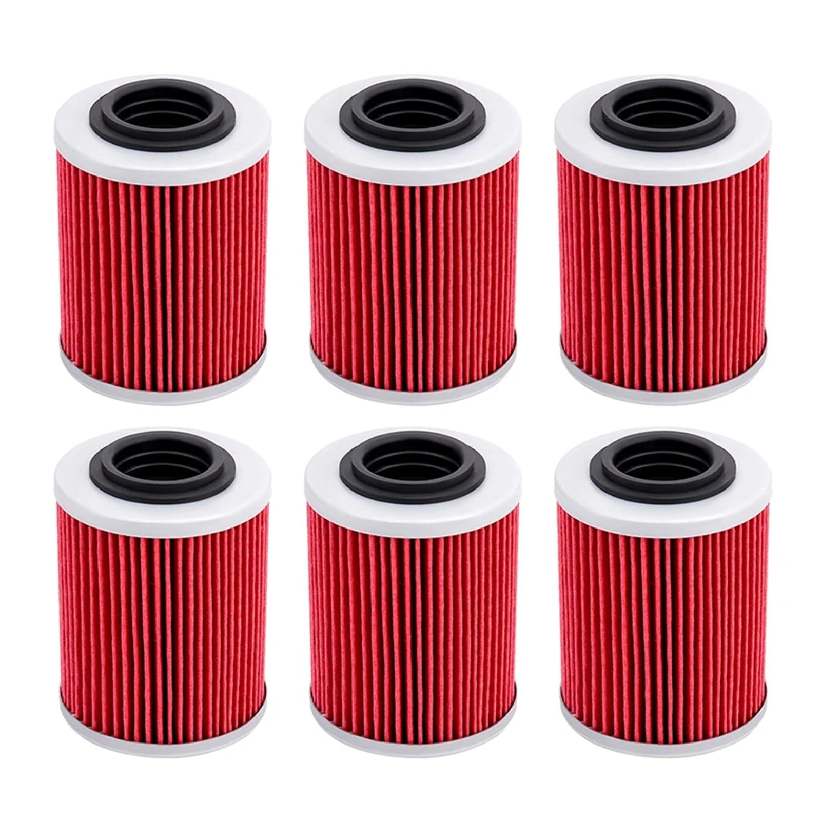 Motorrad-Ölfilterreiniger for 1000 X3 RR R Turbo Spark Up Rotax 900 HO ACE 420956123 420956120(6 Pcs) von QOFBRYXLV