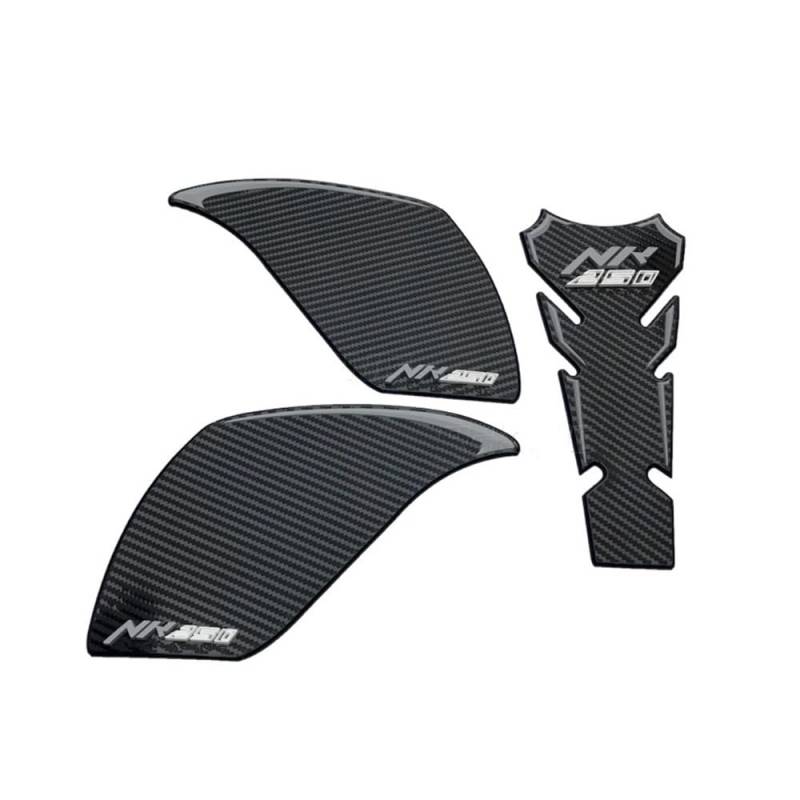 Motorrad Tank Pad Aufkleber Pad Für CFMOTO CF 250NK NK250 CF250 NK 250 NK Motorrad Kraftstoff Tank Pad Schutz Aufkleber Seite Pad Knie Grip Aufkleber Kit von QOFYCNSKGF