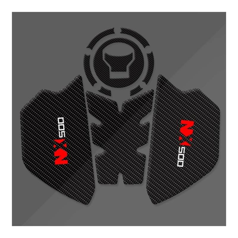 Motorrad Tank Pad Aufkleber Pad Für NX500 2024 Motorrad Tank Pad Aufkleber Für NX 500 Anti Scratch Aufkleber Motorrad Tank Schutz Tank Pad von QOFYCNSKGF