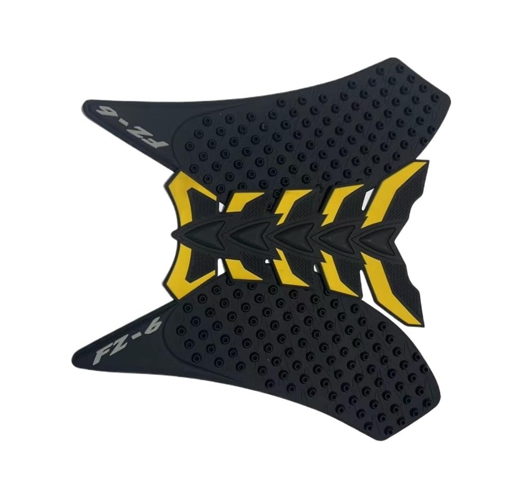 Motorrad Tank Pad Aufkleber Pad Für Ya&maha FZ6 FZ6N FZ6S 2006-2010 2009 2008 2007 Motorrad Tank Aufkleber Pad Non-Slip Seite Kraftstoff wasserdichte Aufkleber von QOFYCNSKGF