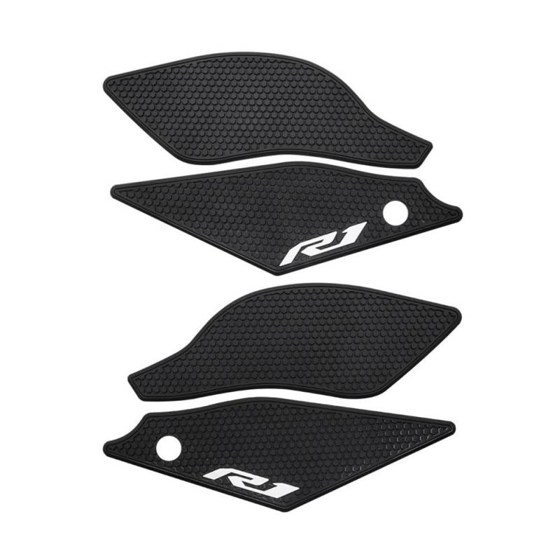 Motorrad Tank Pad Aufkleber Pad Für Ya&maha YZF R1 R1M YZFR1 2020-2021 Motorrad rutschfeste Seite Kraftstofftank Aufkleber Wasserdicht Pad Aufkleber Tank Pad von QOFYCNSKGF