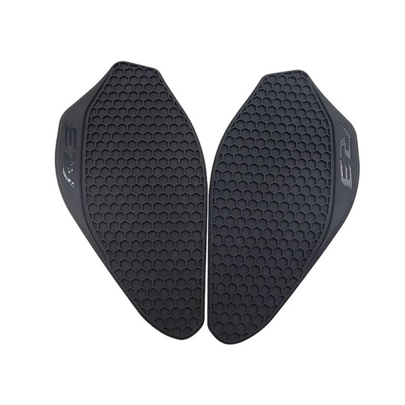 Motorrad Tank Pad Aufkleber Pad Für Ya&maha YZF-R3 YZF R3 YZFR3 2019-2023 Motorrad Seite Kraftstoff Tank Pad Schutz Aufkleber Aufkleber Knie Grip Tank Traktion Pads von QOFYCNSKGF