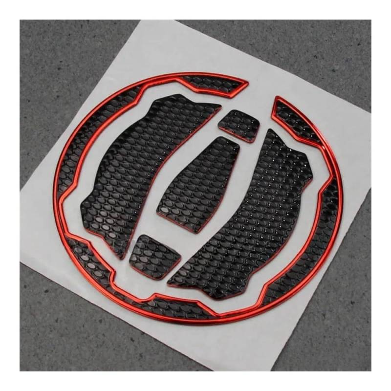 Motorrad Tank Pad Aufkleber Pad Motorradgas-Kraftstofföl-Kappen-Tank-Pad-Schutzaufkleber Aufkleber Für Kawasaki Für NI&NJA 400 Z900RS Z900 Z400 ZX-4R ZX-4RR ZX4RR von QOFYCNSKGF