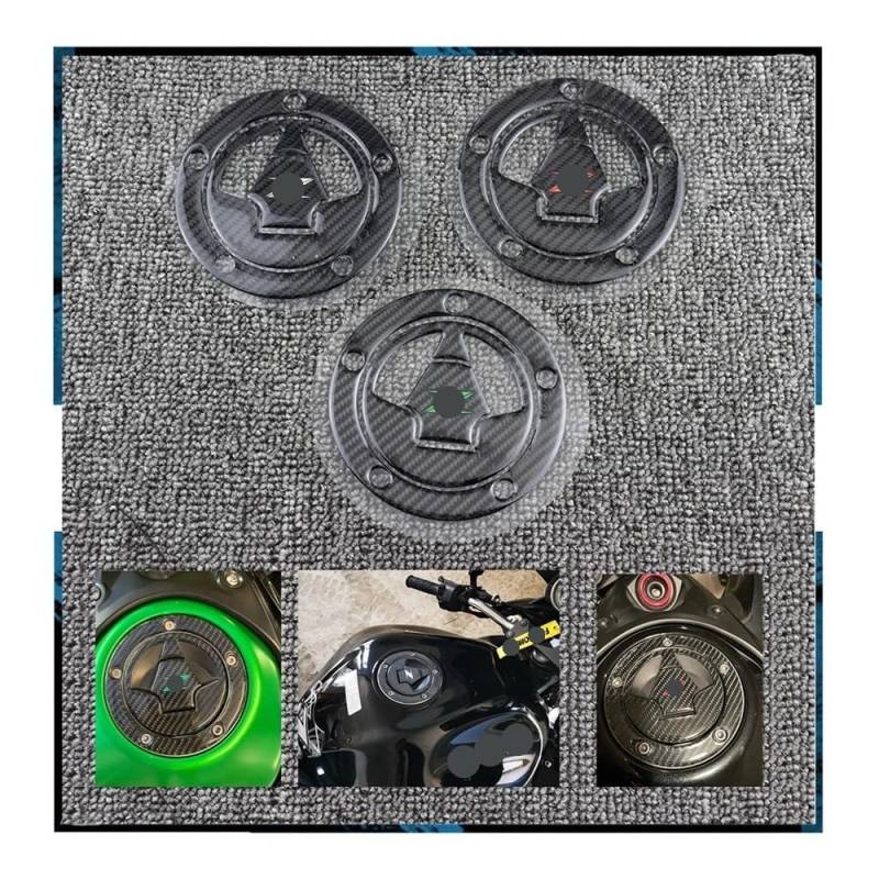 Motorrad Tank Pad Aufkleber Pad Tank Pad Tankdeckel Aufkleber Schutz Abdeckung Motorrad Für NI&NJA ZX6R ZX10R Z1000 Z1000SX Z800 Z750 Z650 ER6N VN650 von QOFYCNSKGF