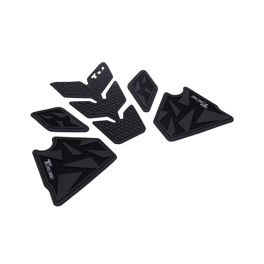 Motorrad Tank Pad Aufkleber Pad Zubehör Motorrad Nicht-Slip Seite Kraftstoff wasserdichte Pad Tank Aufkleber Für Ya&maha Für TENERE700 Für Tenere700 von QOFYCNSKGF