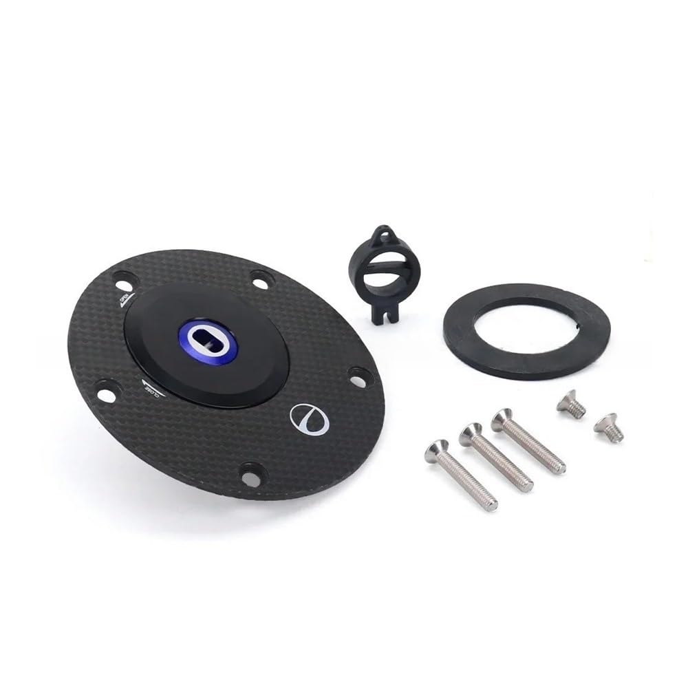 Motorrad Tankdeckel Für Aprilia RS660 Für TUONO660 Kraftstoff Tank Kappe Quick Release Anti-Diebstahl Lock Cover Kit RS 660 Sport Zubehör von QOFYCNSKGF